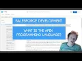 Salesforce Apex Master Class Ep 3 - What is the Apex Programming Language