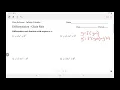 Kuta Software - Calculus Differentiation using Chain Rule IngWan Steiner