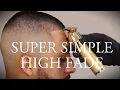 How to do High Bald Fade Simple Steps Barber Tutorial