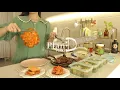 Lagu 1인가구의 미니김장, 코스트코 갔다가 마늘폭탄갈비, 갈비탕 밀키트, 두바이 소라빵 만드는 자취일상