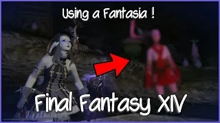 Using a Fantasia to change my Character Final Fantasy 14