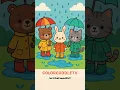 Rainy Day Umbrella Fun - Free Kids Printable