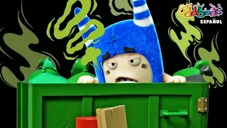 Oddbods Basurero Bobo Dibujos Animados Graciosos Para Niños 
