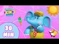 Bubbles and Friends Summer Fun Seasons Adventures 30 Min Compilation