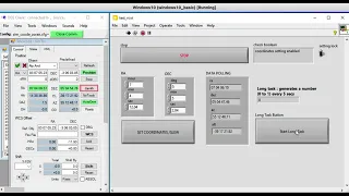 Python embedded labview TCS