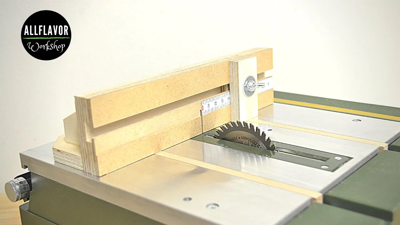 DIY Table Saw Sled | Small Table Saw Sled