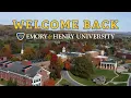 Welcome Back to Emory Henry Fall Semester 2025