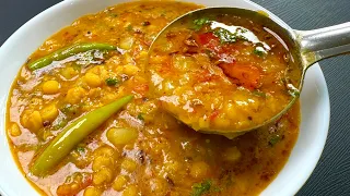 छोड़ो पुराना तरीका, एकबार चना दाल ऐसे बनाके देखिये सब 2 रोटी ज्यादा खा जायेंगे ॥Special Chana Dal