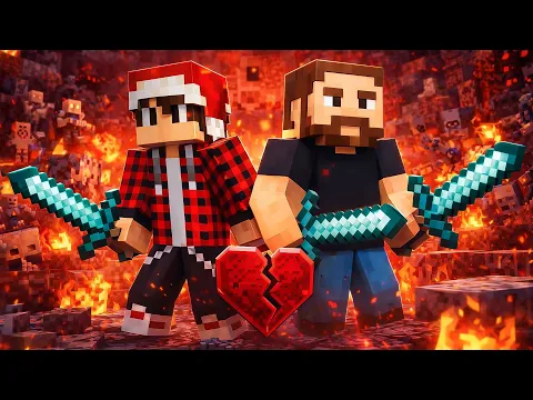 Video Thumbnail: نص قلب تحالفت مع مصطفى قيم اوفر ضد السيرفر كله