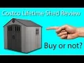Watch this before you buy that Costo storage shed