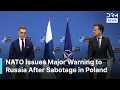 FULL Q\u0026A: NATO Issues Major Warning After Sabotage in Poland and Drone Incidents in Belgium | AC1G