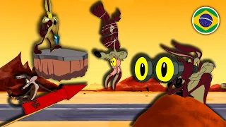 Papaléguas e Coiote vs. ACME 💣 💥 | Looney Tunes | @WBKidsBrasil