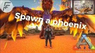 ARK Survival Evolved How to spawn the Phoenix