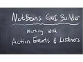 NetBeans GUI Builder - ActionListener