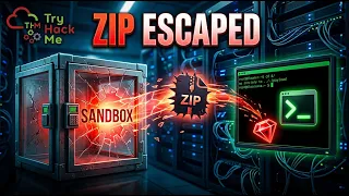 TryHackMe Hackers Holiday Walkthrough The Hollow Shell Zip Slip to Reverse Shell