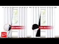 NICETOWN Blackout Soundproof Curtains for Home Theater or Studio