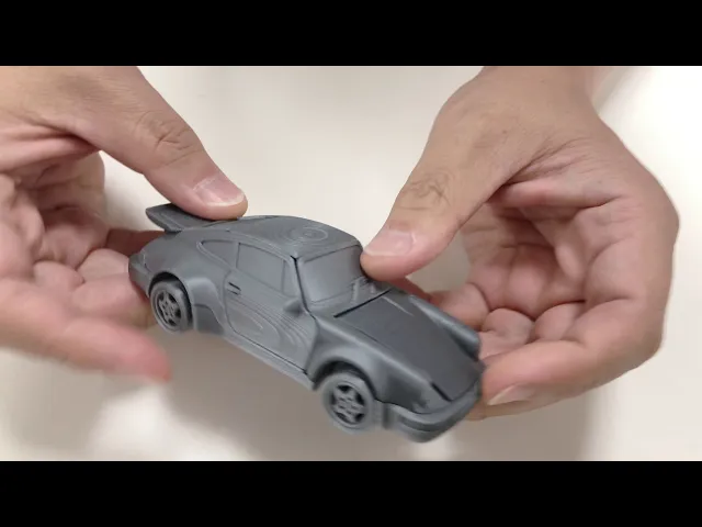 Foldable Porsche 911 Turbo Ver 1.0 video thumbnail