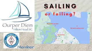 How not to sail on our Catalina 22
