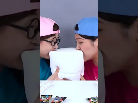Giant Marshmallow Mukbang 대왕 마시멜로우