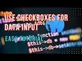 How to Use Checkboxes for Data Input in PHP - Easy Tutorial