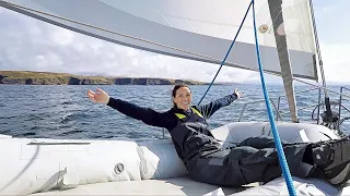 Stripping Off Foulies As We Sail SOUTH!!  (MJ Sailing – Ep 137)