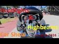 Headlights Highbeams Car Show