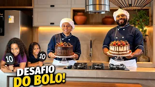 Samy e Joabe viram confeiteiros por um dia
