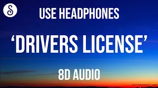 Download Olivia Rodrigo - drivers license (8D AUDIO) MP3