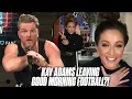 Kay Adams Tells Pat McAfee She Is A Free Agent Talks Her Dream Job In The NFL
