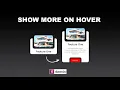 Create This Unique CARD With a Show More Content Effect on HOVER Elementor Flexbox CSS Tips 2024