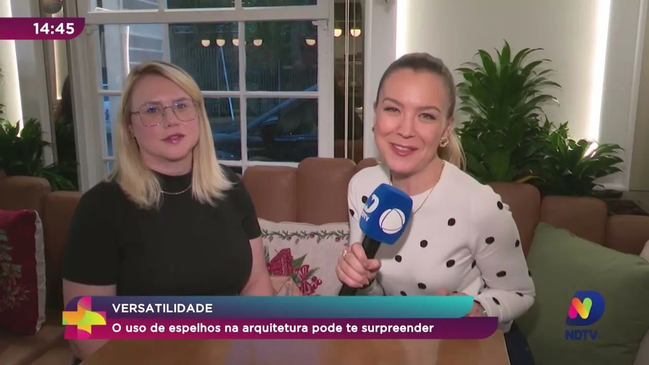 Versatilidade! O uso de espelhos na arquitetura pode te surpreender