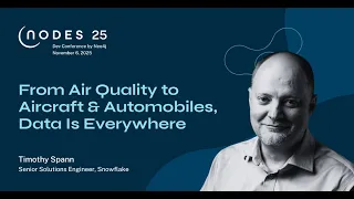 From Air Quality to Aircraft and Automobiles, Data Is Everywhere