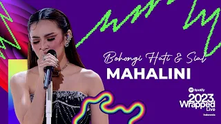 Download BIKIN MERINDING! Mahalini - Bohongi Hati \u0026 Sial | SPOTIFY WRAPPED LIVE INDONESIA 2023 MP3
