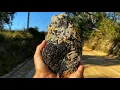 We Found Black Tourmaline Crystals Rose Quartz and Aquamarine Beryl at Hogg Mine in Georgia