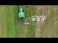 IronCraft Offset Flail Mower Built for Ditches Fence Lines