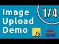 Image upload in plain front-end JavaScript and NodeJS -