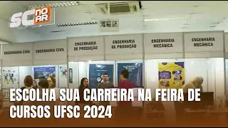 UFSC realiza Feira de Cursos em Florianópolis: oportunidade para quem ainda não escolheu a carreira