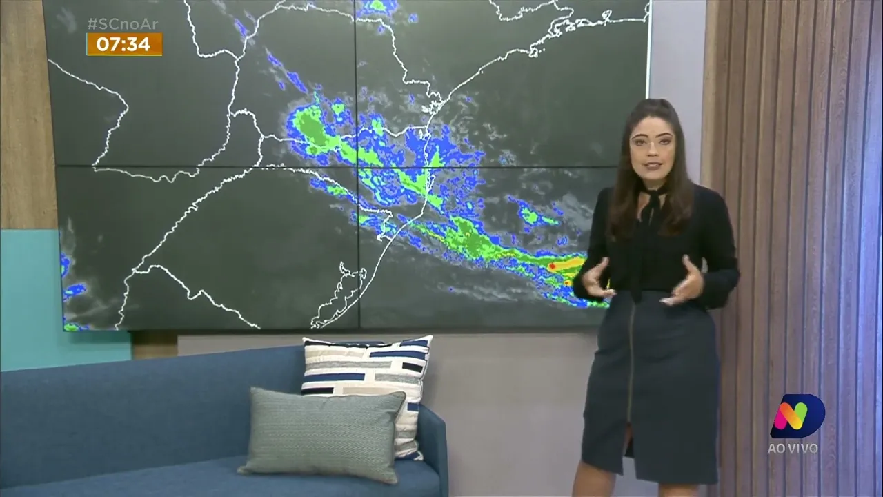 Confira a previsão do tempo para esta quarta-feira em SC