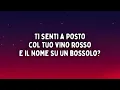 SAYF - Tu Mi Piaci Tanto (Testo/Lyrics) [SANREMO 2026]