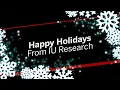 Happy Holidays from IU Research