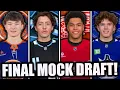 FINAL 2025 NHL MOCK DRAFT COMPLETE Top 50 Picks