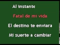 Karaokanta - Flor Silvestre - Mi destino fue quererte
