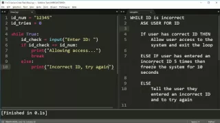 Python Programming Series Flowcharts Pseudocode Structured English