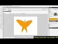 Flash Animation simple objects Butterfly animation Use timeline in Flash Tutorial of Beginners