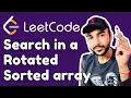 Search in a Rotated Sorted Array LeetCode 33 Full solution with examples Study Algorithms