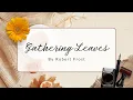 Gathering Leaves by Robert Frost