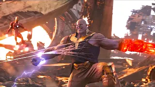 avengers vs thanos titan battle scene hindi avengers infinity war 2018 movie clip hd