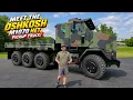 Building the World s Biggest Pickup Oshkosh M1070 Custom Conversion