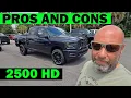 PROS AND CONS Series New RAM 2500 Trucks My Opinion