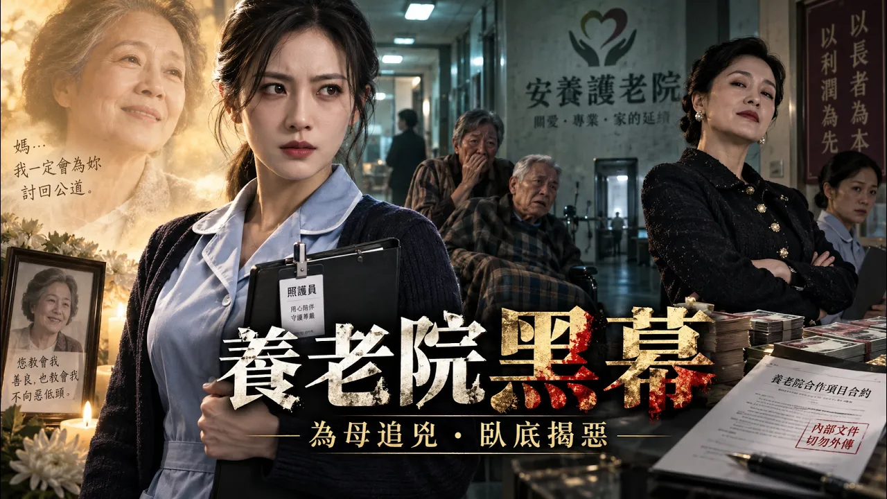 母親離奇去世,她隱藏身份潛入養老院,七天後全院都要付出代價